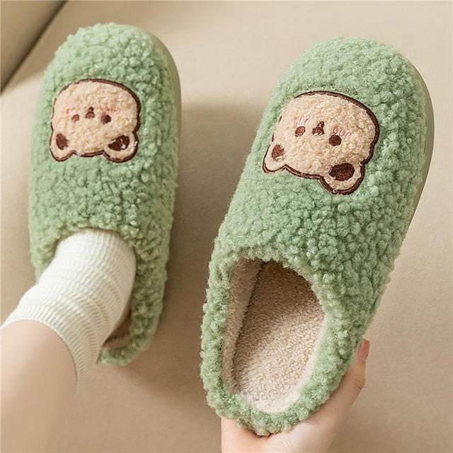 Chaussons animaux tout doux