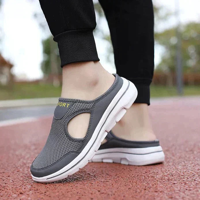 Bequeme Slip-on-Mesh-Sneaker für Damen und Herren