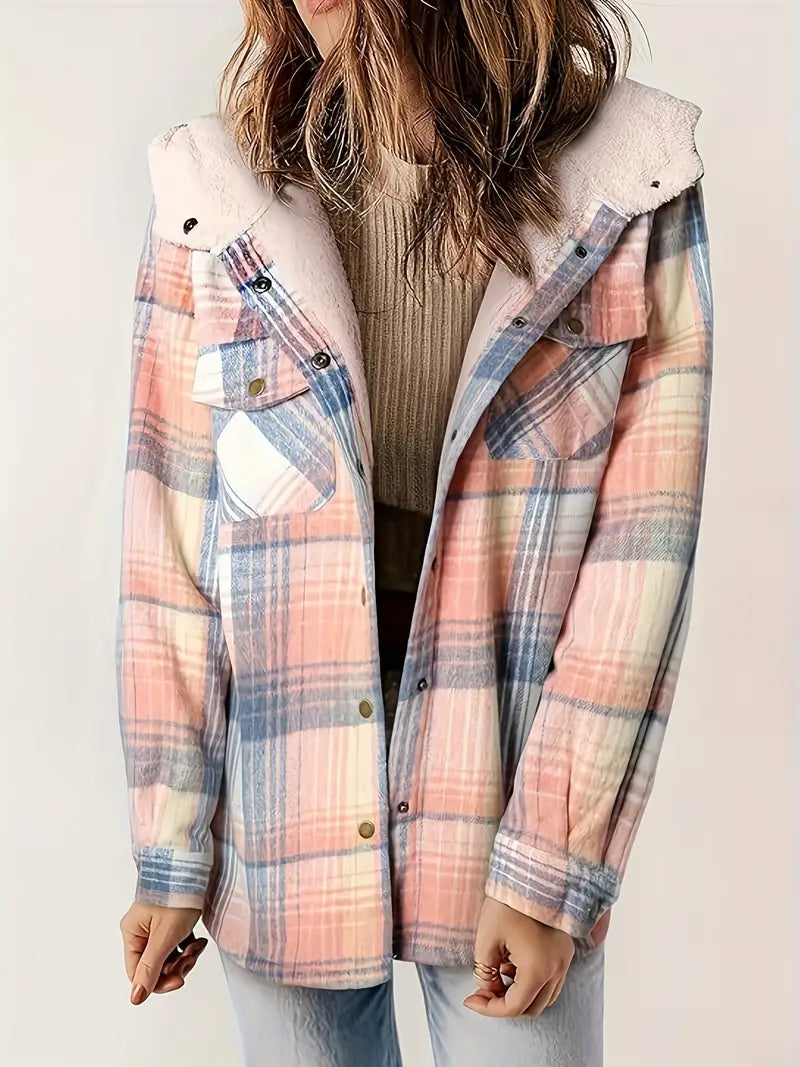 Berg-Feldt | Veste zippée à carreaux d'hiver
