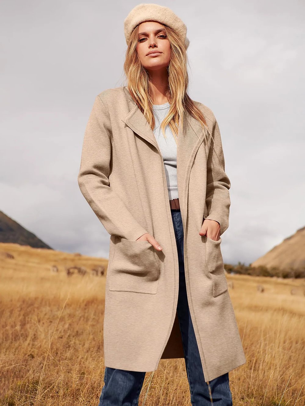 Berg-Feldt | Neue Stilvolle Jacke mit Revers