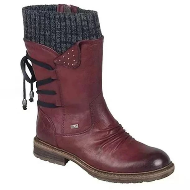 AMELIA Stiefel: Rutschfest, mittelhoher Schaft