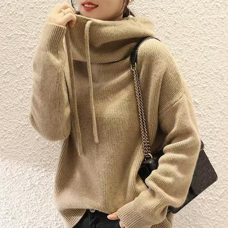 Berg-Feldt | Strick-Hoodie-Pullover für lässigen Komfort
