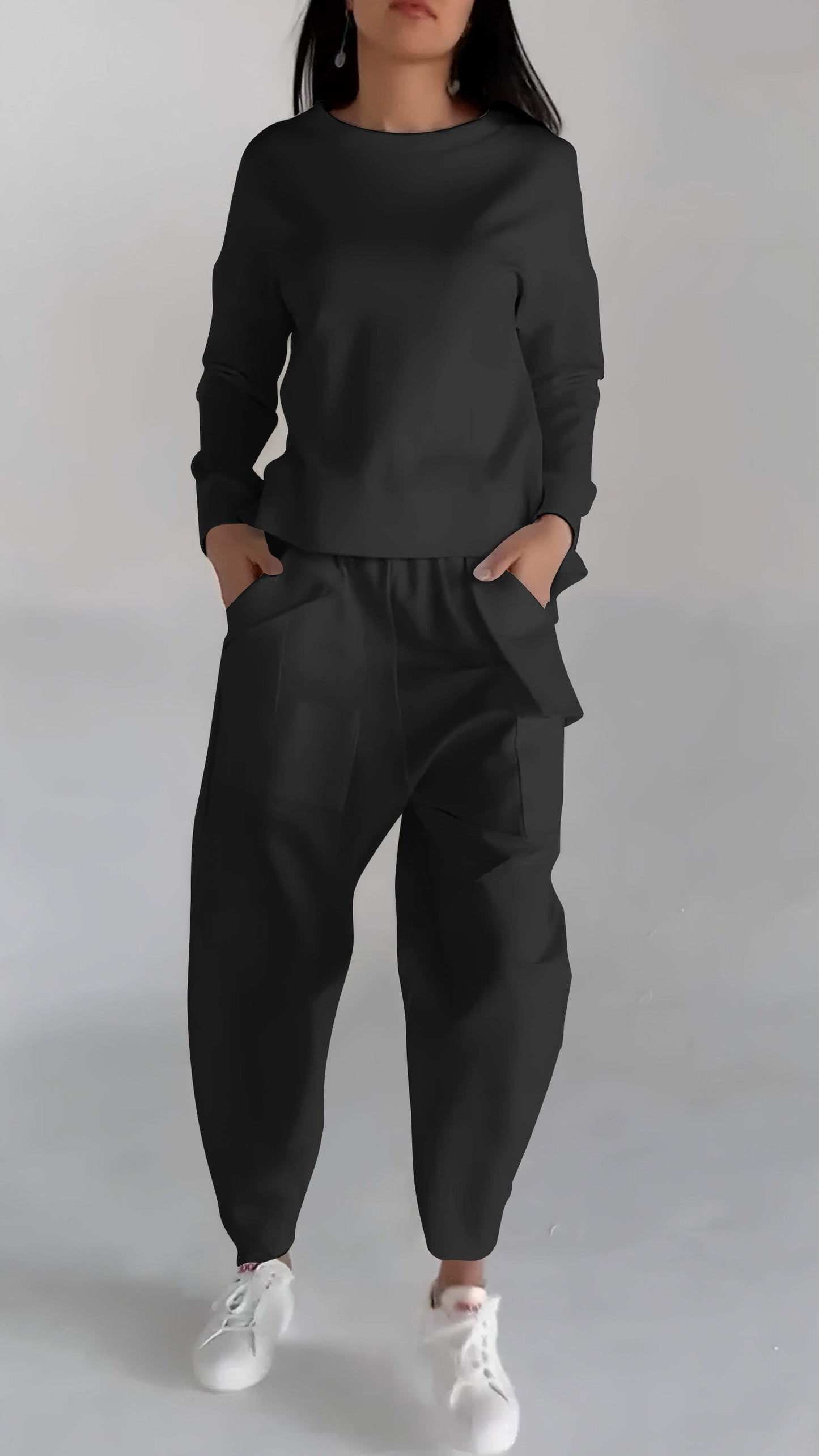 Berg-Feldt | Funktionales Damensatz mit Leichtem Pullover Look