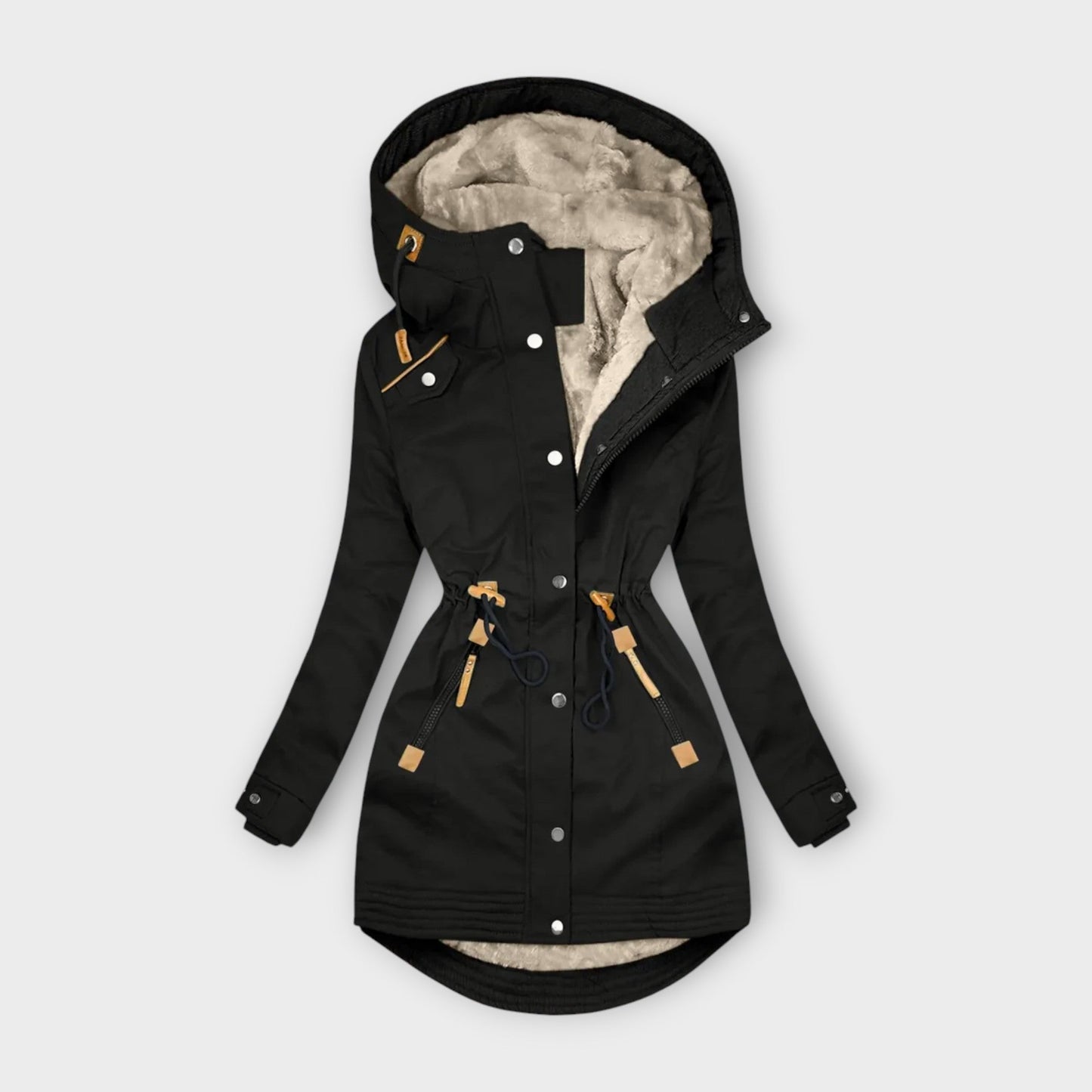 Berg-Feldt | Damen-Hoodie-Mantel Irina