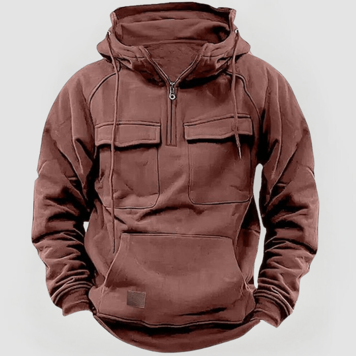 DEREK : Hoodie avec de grandes poches