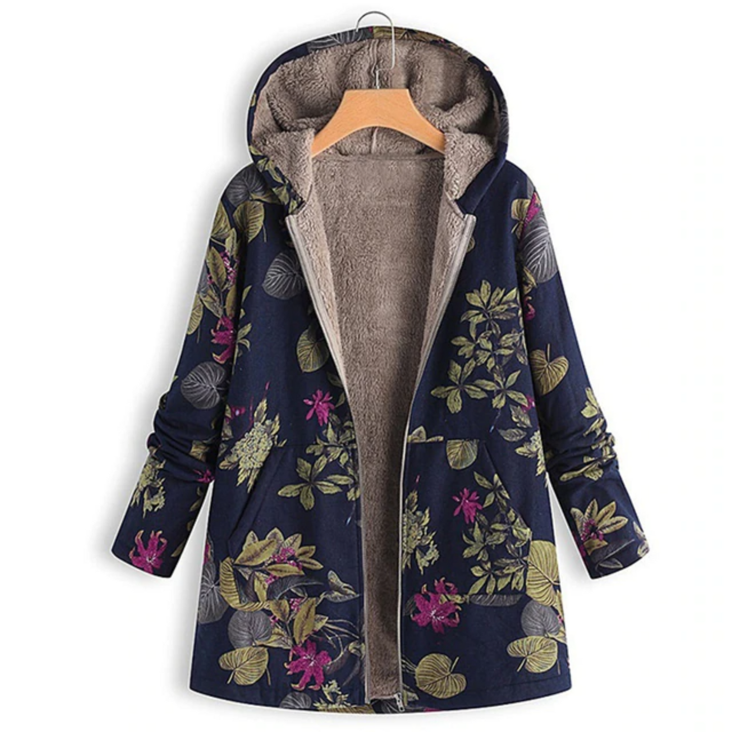 Berg-Feldt | Veste chaude à motif floral pour femme