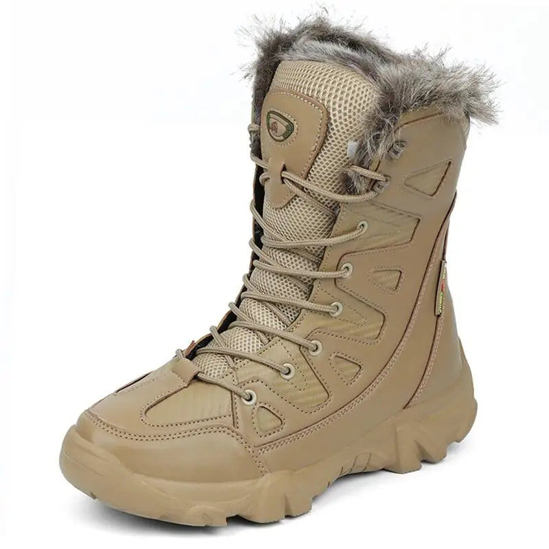 Bottes de neige d'hiver cools pour hommes - Modèle Lennard