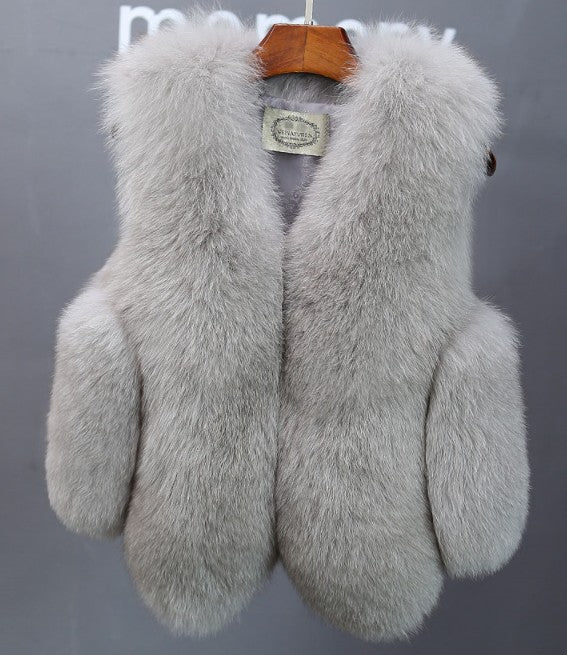 Gilet élégant en fourrure pour femme Berg-Feldt