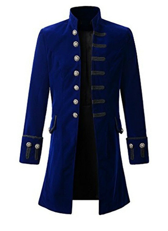 Manteau en velours élégant pour femmes avec boutons décoratifs Berg-Feldt