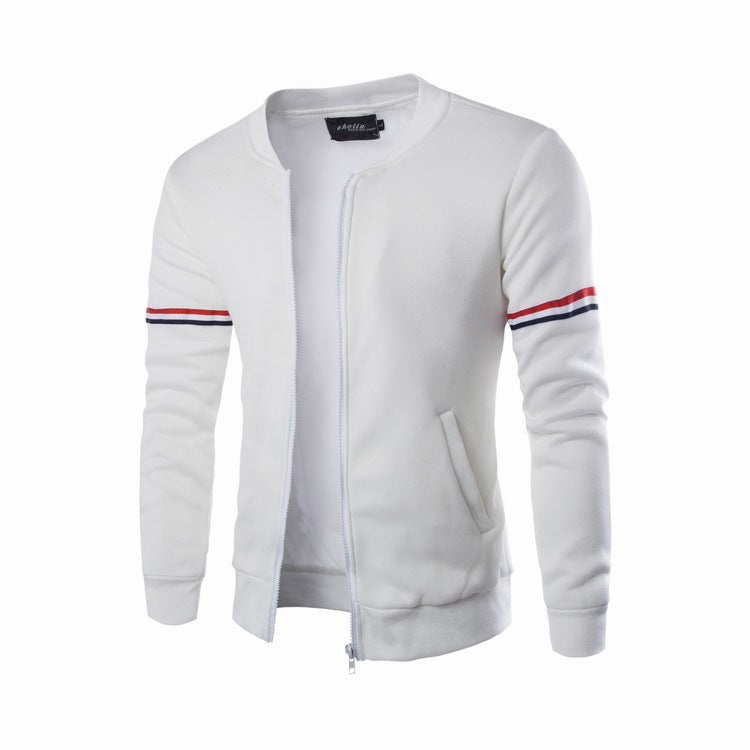 Veste à capuche de sport pour homme avec rayures contrastées Berg-Feldt