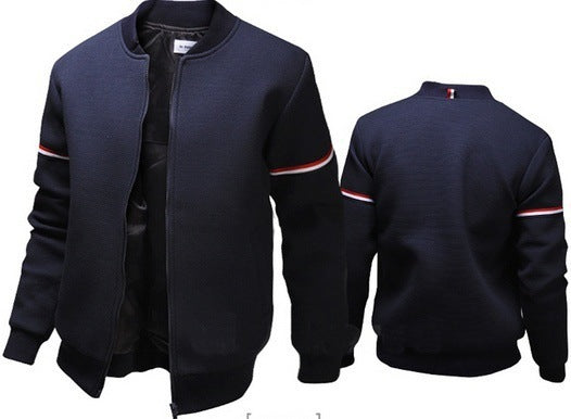 Veste à capuche de sport pour homme avec rayures contrastées Berg-Feldt