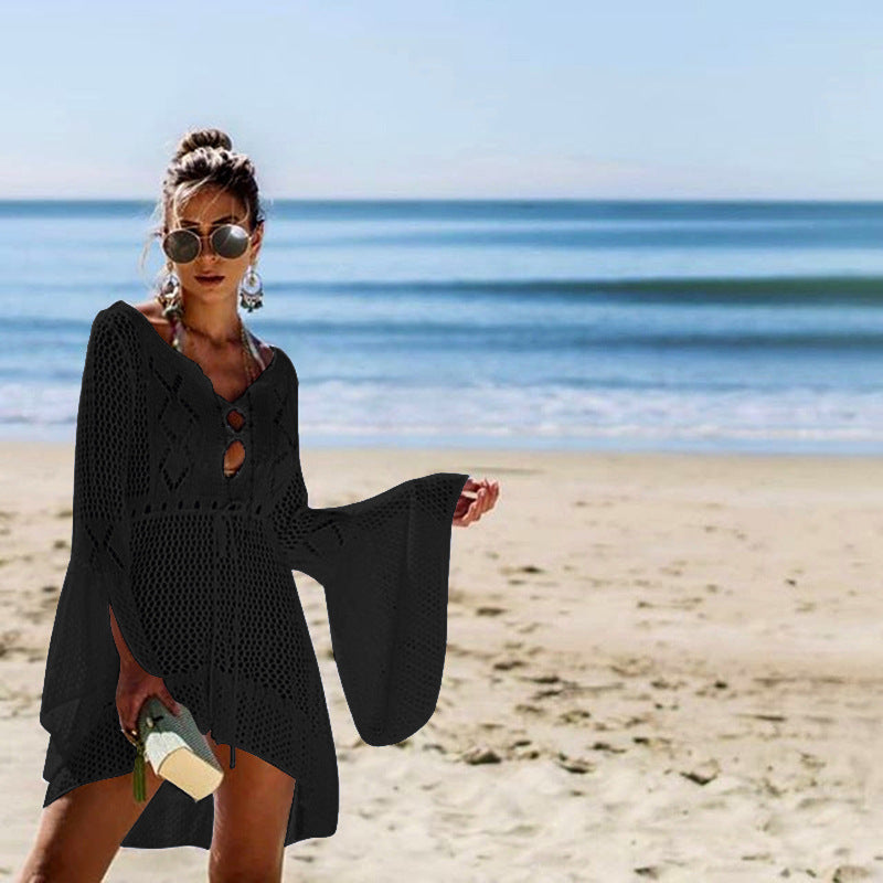 Kimono en mousseline de soie bohème pour femme