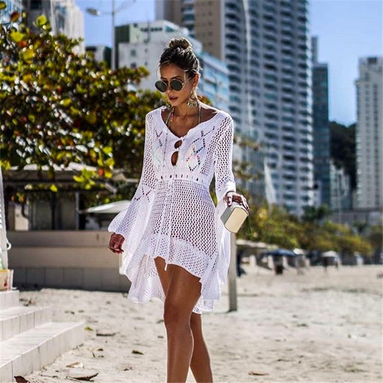 Kimono en mousseline de soie bohème pour femme