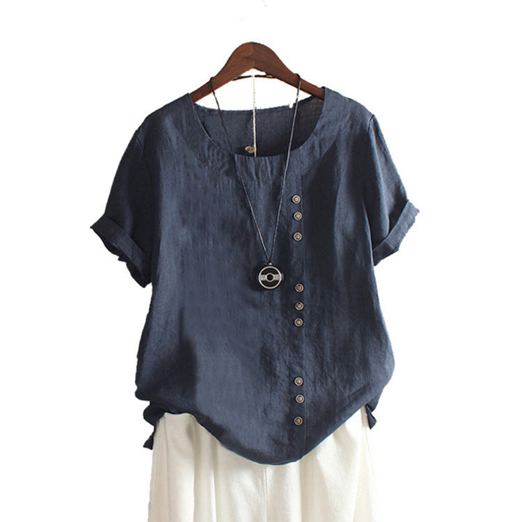 T-shirt en coton de Fudus (Manches courtes)