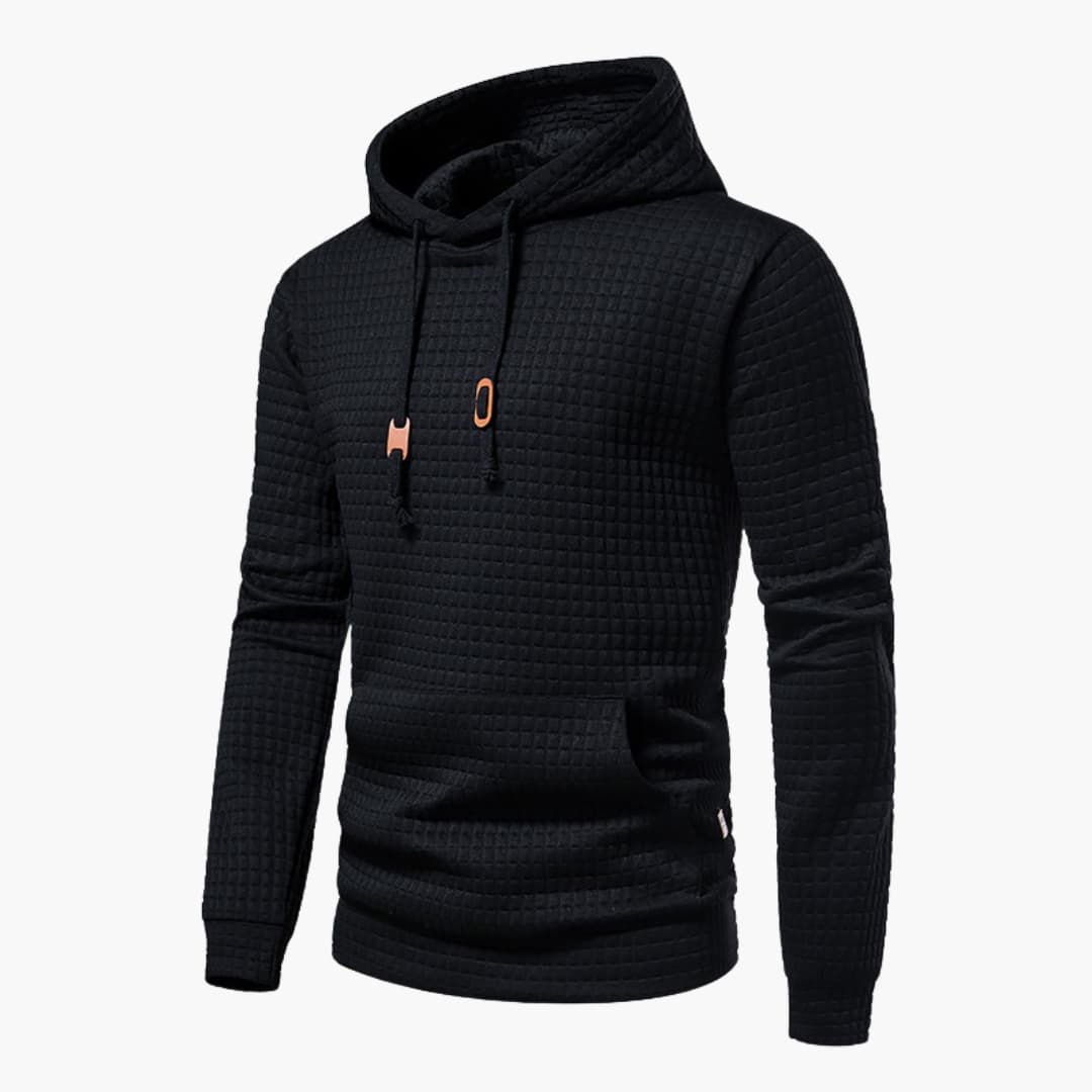 Fudus Kapuzenpullover mit Steppung