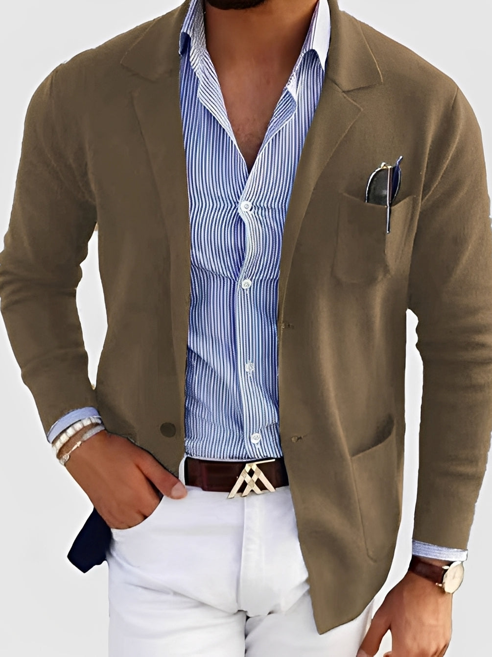 Berg-Feldt | Eleganter Blazer mit Taschen für Männer