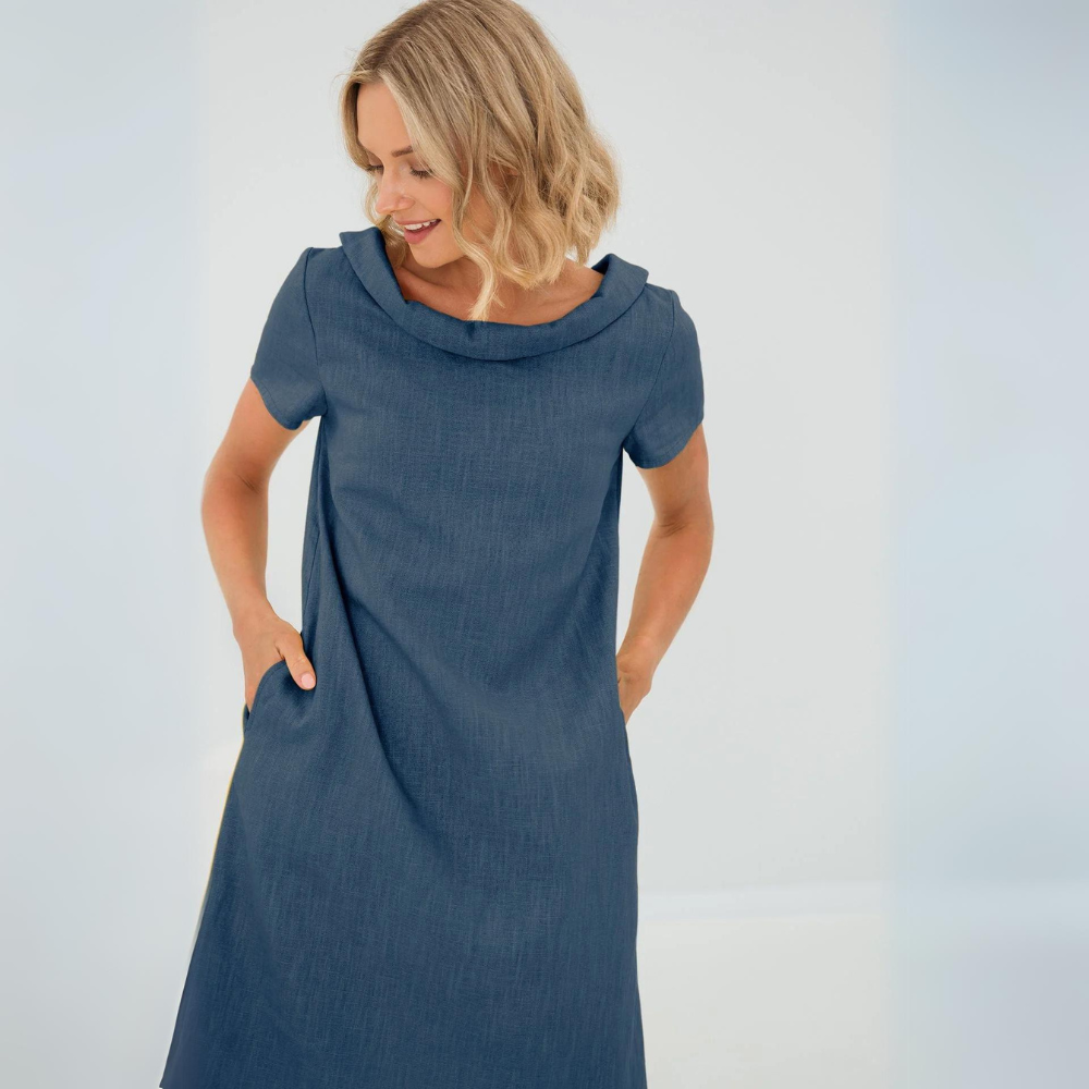 Robe d'été élégante en lin Lara