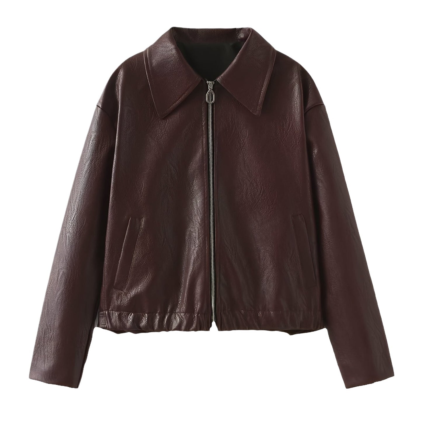 Berg-Feldt | Modische Lederjacke mit Reißverschluss für Frauen