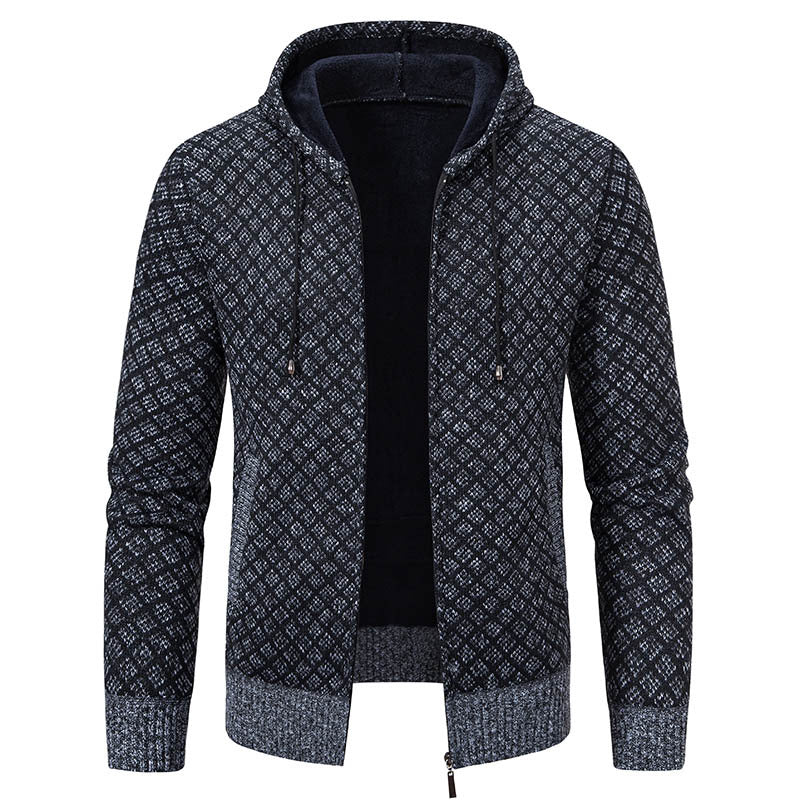 Berg-Feldt | Elegante, schlanke Jacke mit Kapuze für Männer