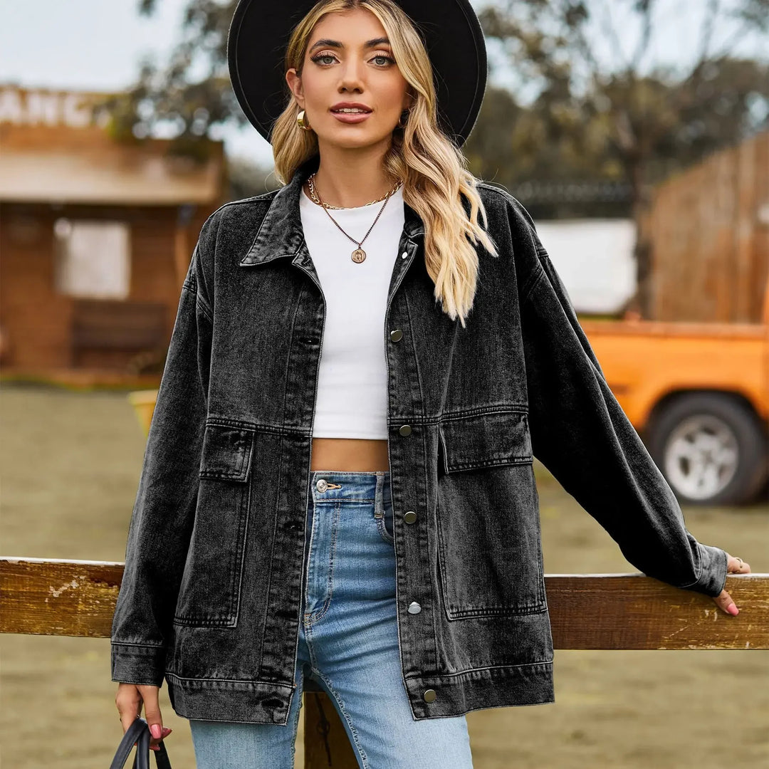 Berg-Feldt | Veste en Jean Vintage pour Femme