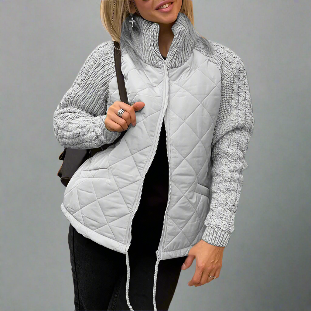 Berg-Feldt | Jacket mit Gestrickten Ärmeln für Den Herbst