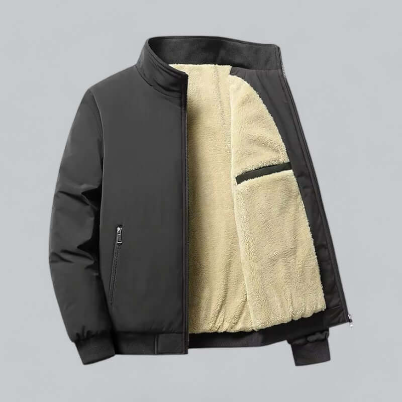 Berg-Feldt | Herren Wasserabweisende Fleece Winterjacke