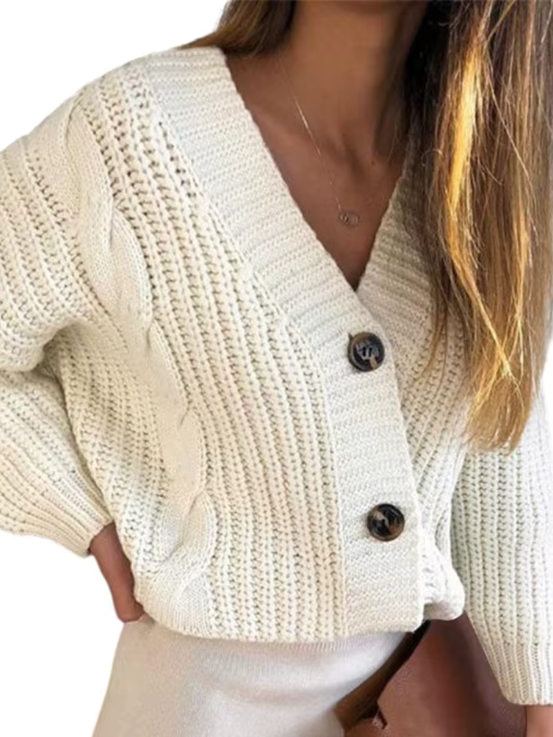 Berg-Feldt | Der Grobe Strickcardigan mit Zopfmuster & Charakter