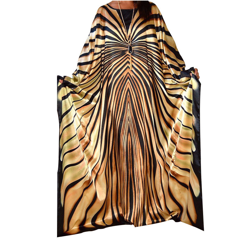 Kaftan élégant pour femme avec rayures originales de berg-feldt