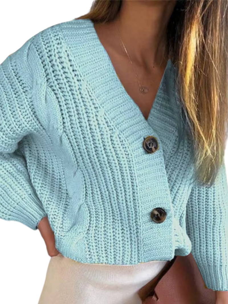 Berg-Feldt | Der Grobe Strickcardigan mit Zopfmuster & Charakter