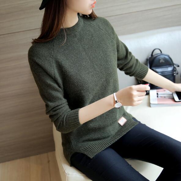 Damen élégant pull en maille avec tissu texturé Berg-Feldt
