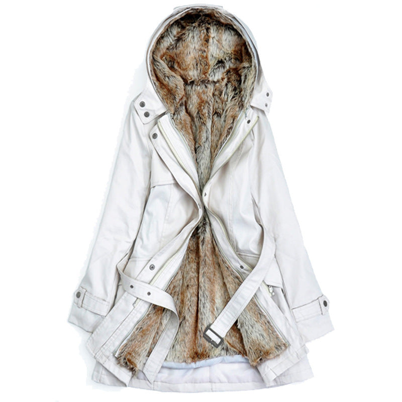 Parka d'hiver long en duvet pour femme de Berg-Feldt