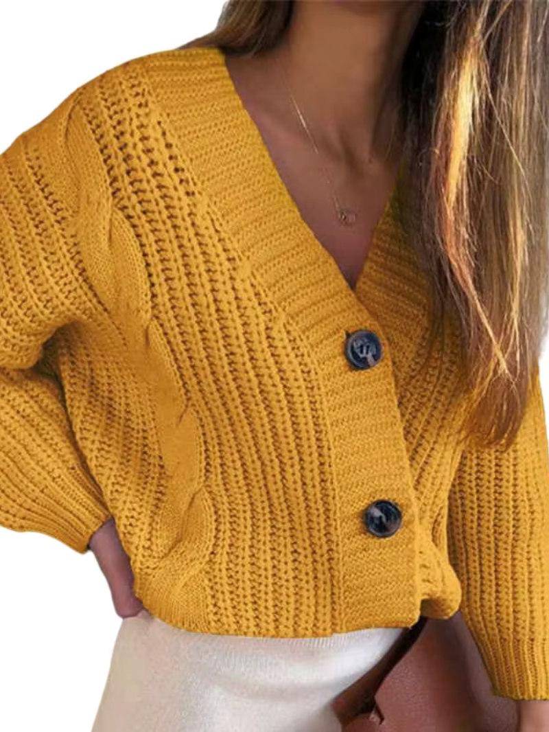 Berg-Feldt | Der Grobe Strickcardigan mit Zopfmuster & Charakter