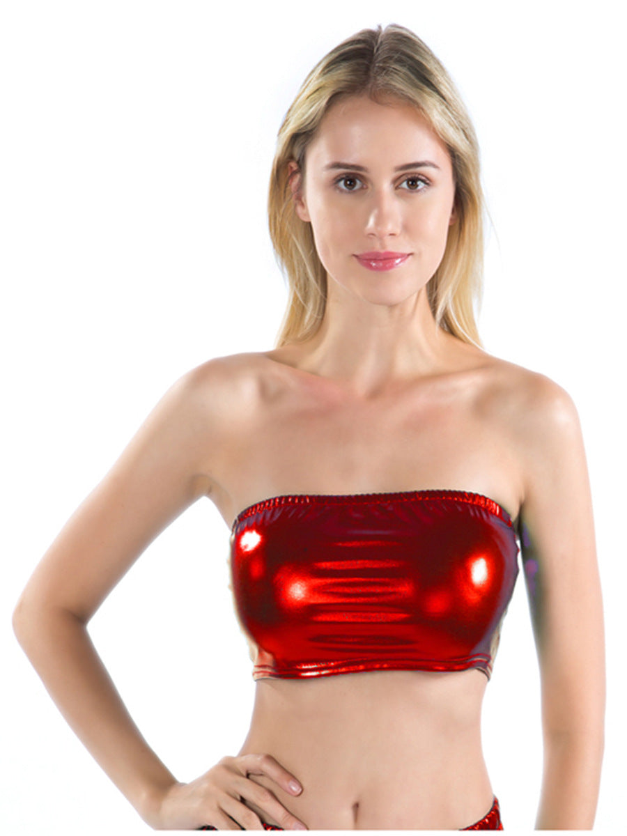 Bustier femme au design métallique scintillant Berg-Feldt