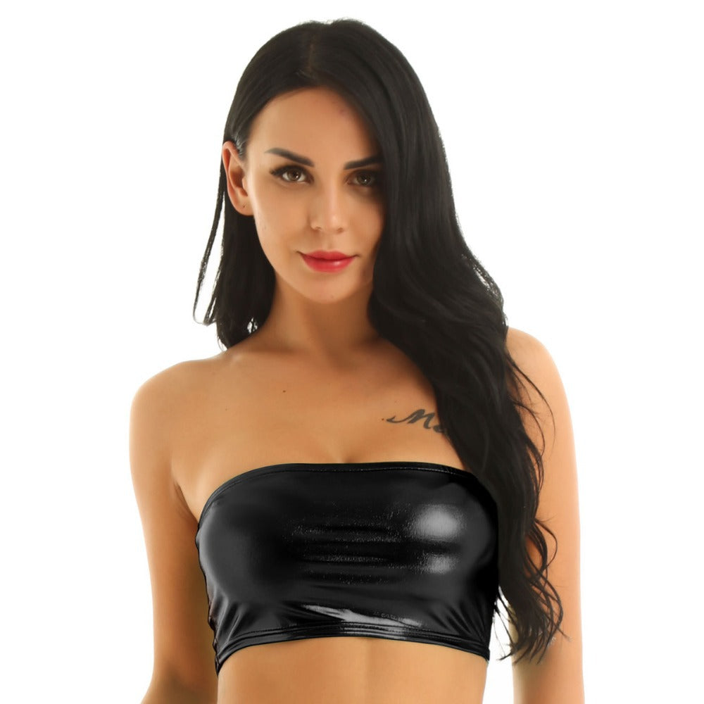 Bustier femme au design métallique scintillant Berg-Feldt