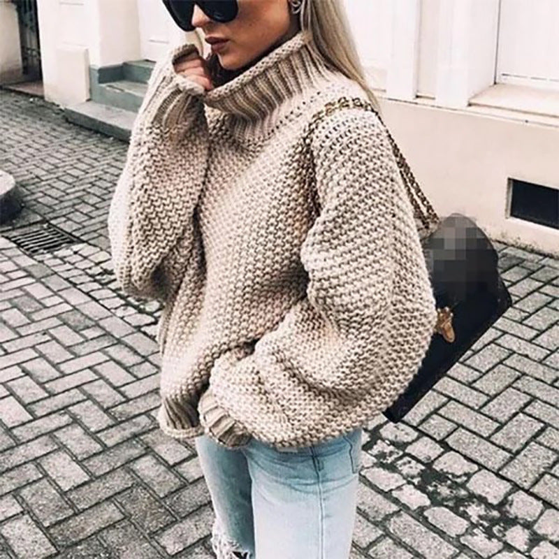 Berg-Feldt | Pullover mit halbhohem Kragen