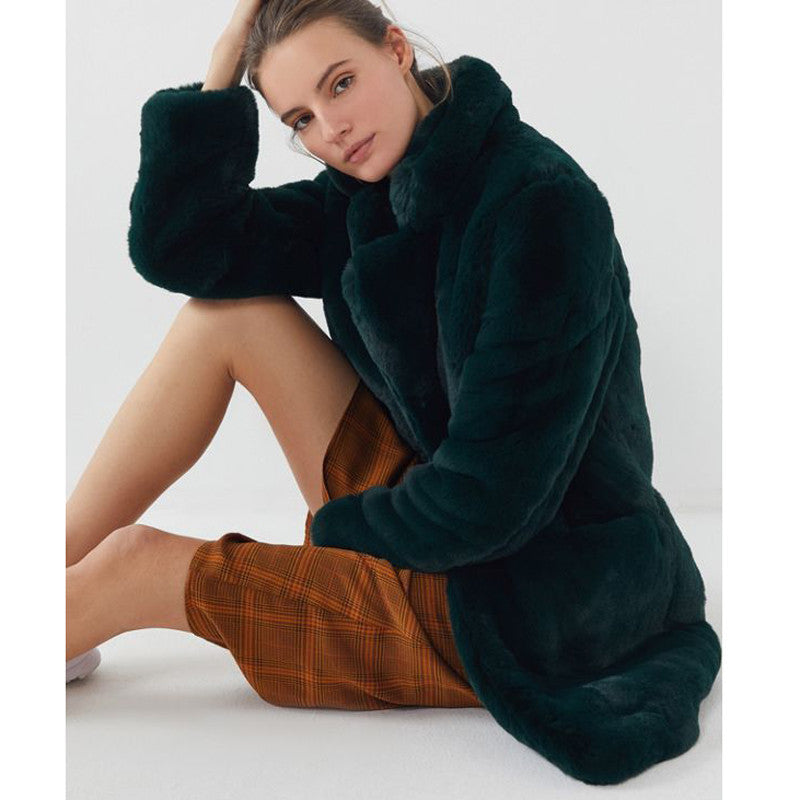 Berg-Feldt | Midi-Lang mit Weitem Schnitt für Damen Ideal für Den Herbst