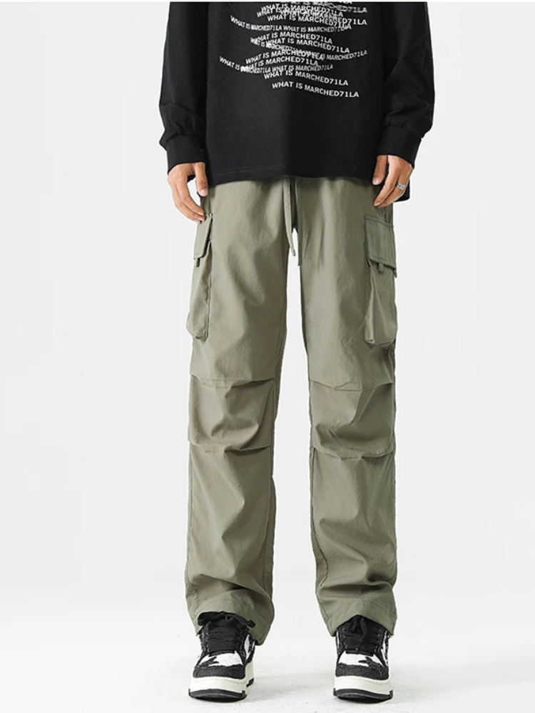 Pantalon décontracté confortable Egon avec poches latérales et coupe ample