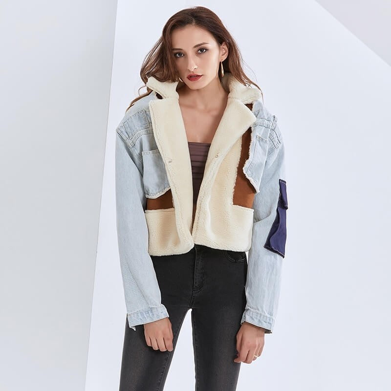 Berg-Feldt | Veste patchwork en coton