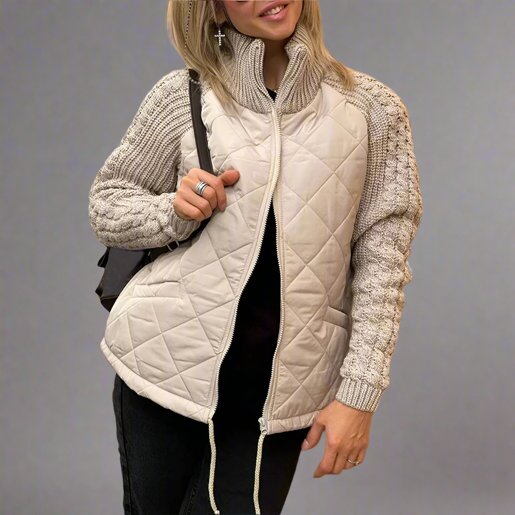 Berg-Feldt | Jacket mit Gestrickten Ärmeln für Den Herbst