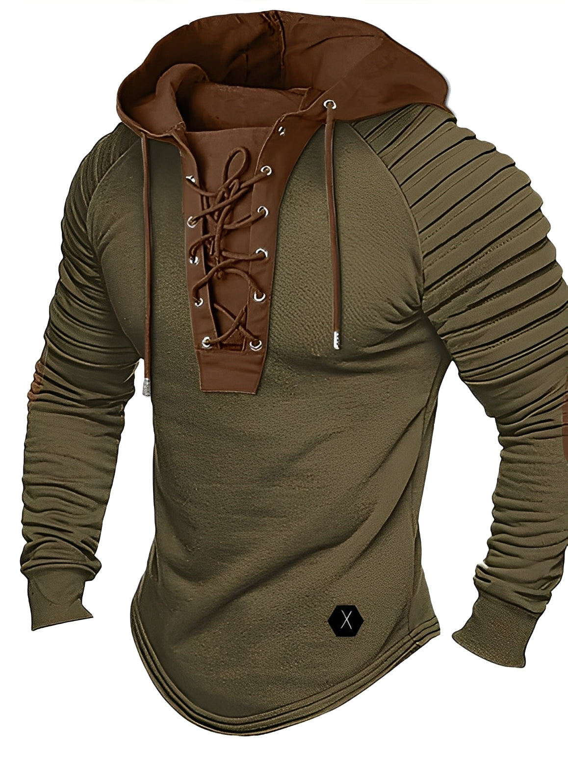 Berg-Feldt | Legerer Strickpullover mit Kapuze für Herren