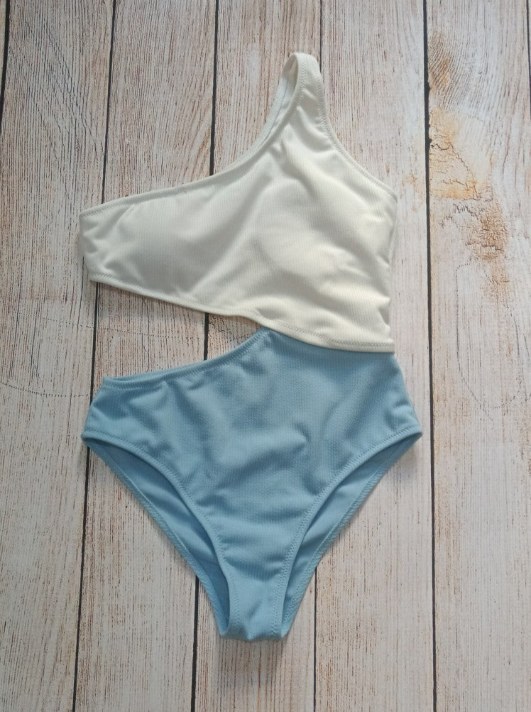 Maillot de bain femme Berg-Feldt coupe haute et asymétrique à une épaule