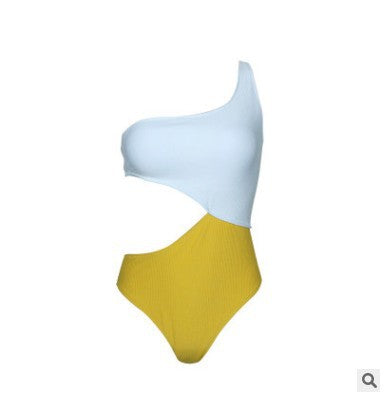 Maillot de bain femme Berg-Feldt coupe haute et asymétrique à une épaule