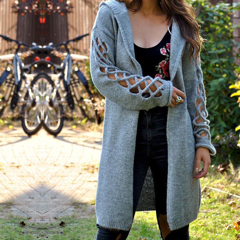 Cardigan élégant pour femme avec motif floral et manches ouvertes Berg-Feldt