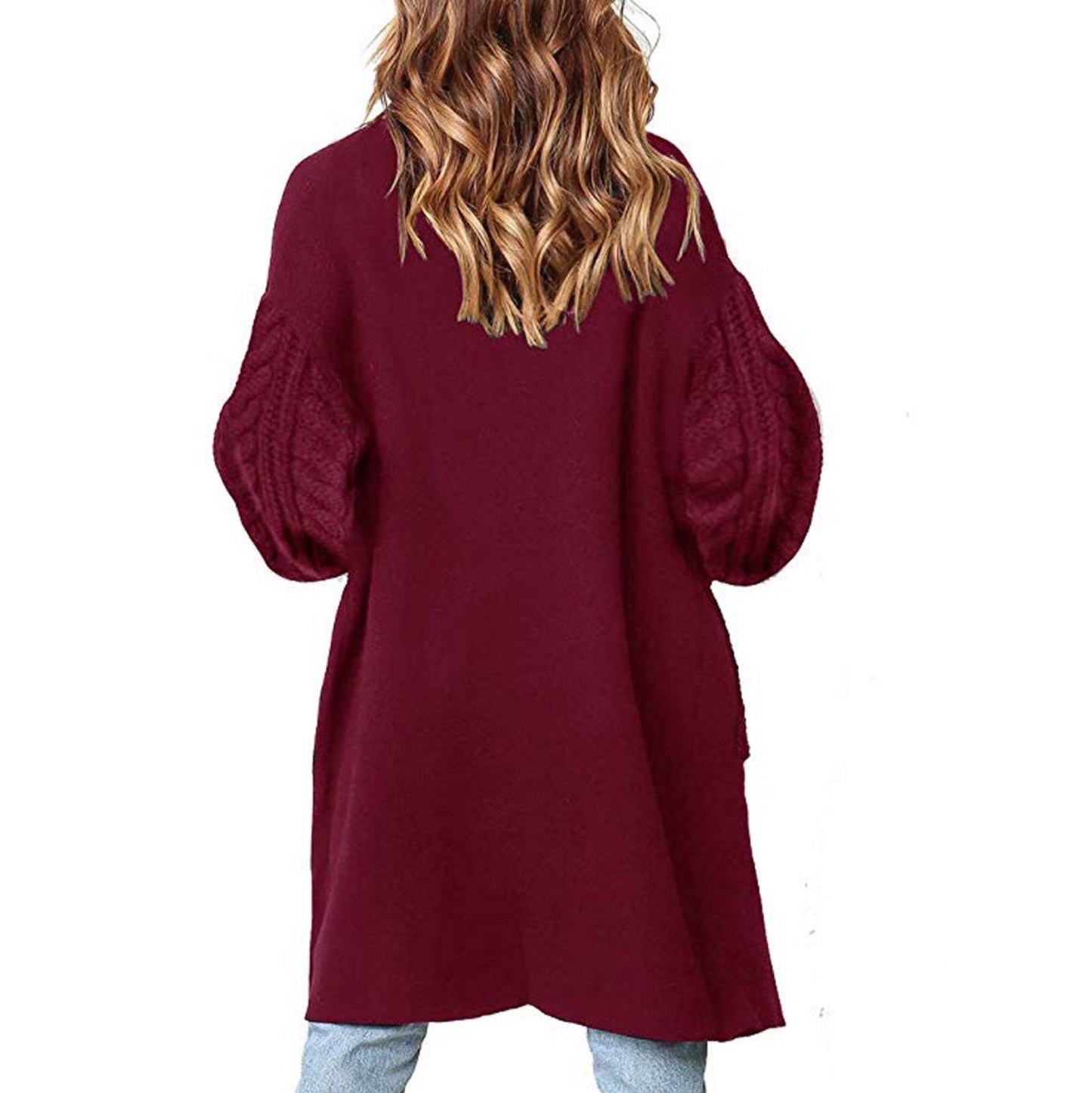 Gros cardigan en maille tressée pour femme de berg-feldt