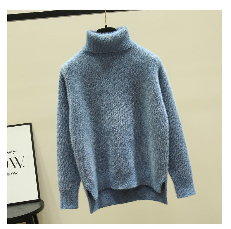 Damen Oversized Rollkragenpullover aus weichem Strick Berg-Feldt