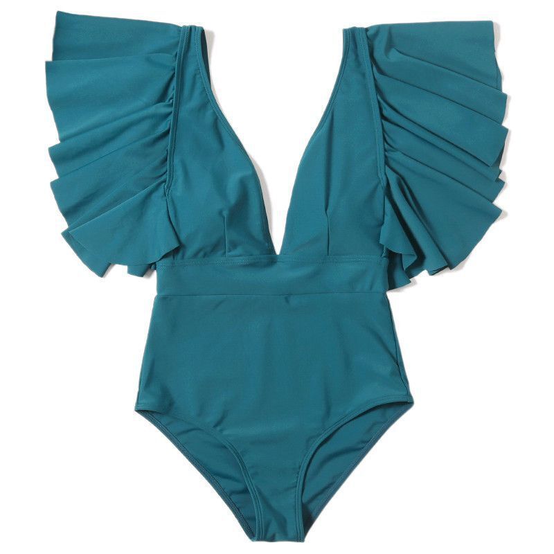 Maillot de bain à volants Berg-Feldt pour femmes