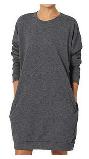 Robe sweat femme avec poches pratiques et coupe décontractée Berg-Feldt