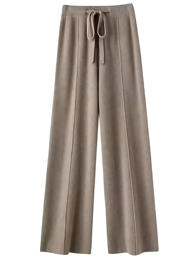 Berg-Feldt | Die Strickhose mit Weitem Bein für Stilvolle Gemütlichkeit