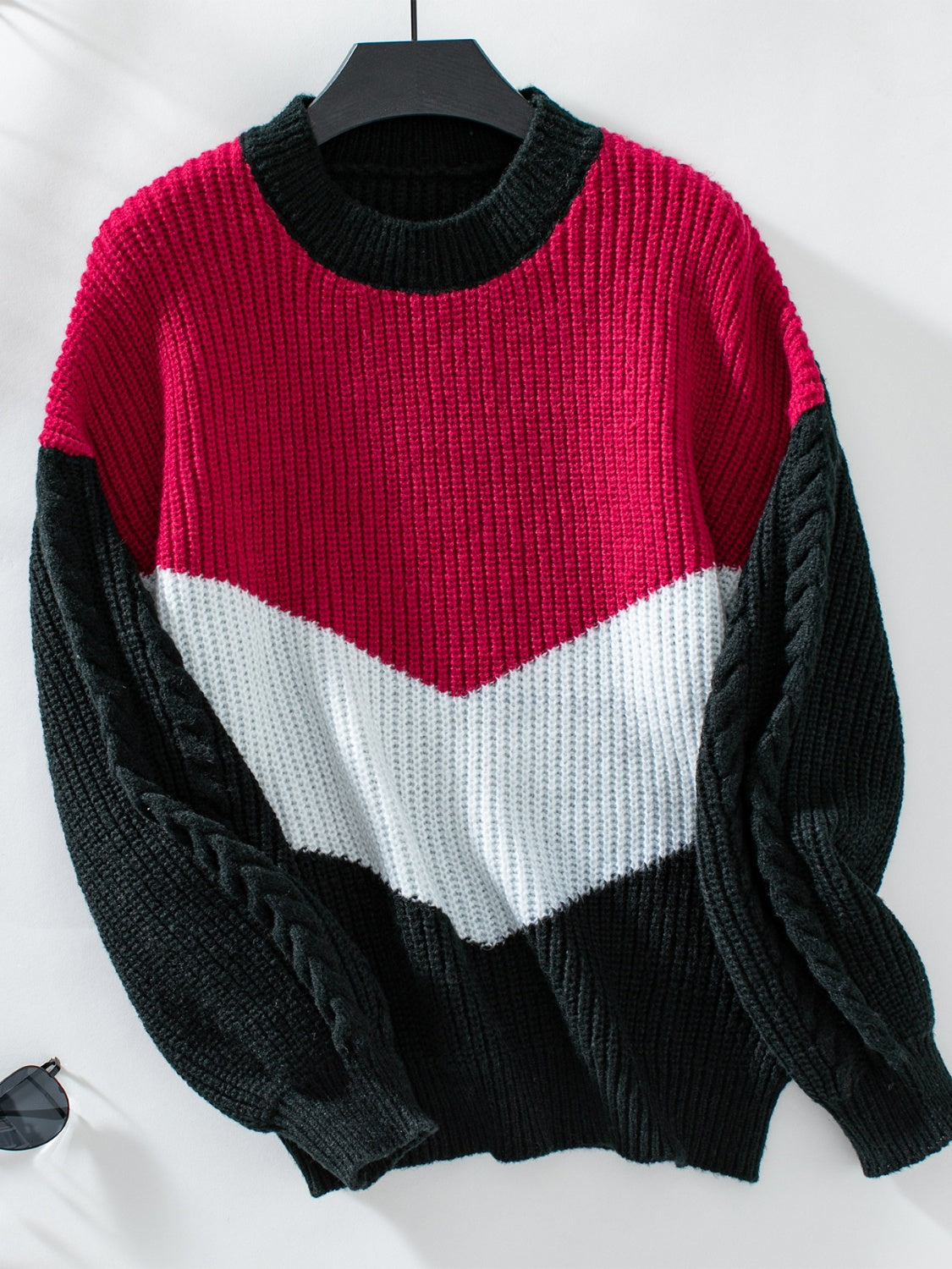 Berg-Feldt | Strickpullover mit Farbblocken Weicher Strick Elegantes Design