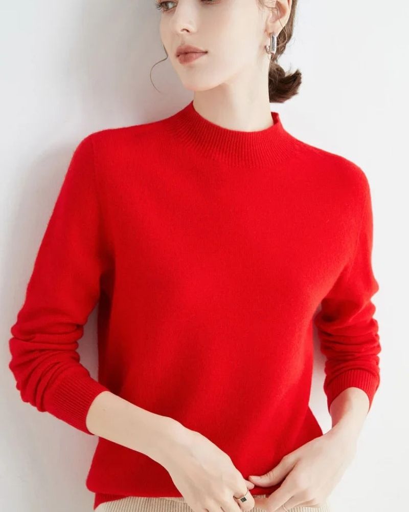 Berg-Feldt | Mock-Neck-Pullover